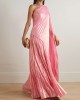 Loose Asymmetric Pleated One-Shoulder Maxi Dresses