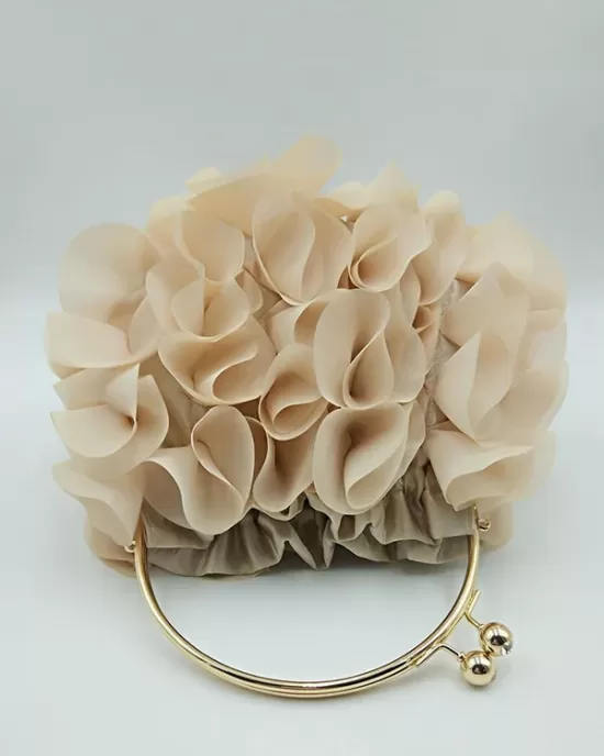 Three-Dimensional Flower Handbags