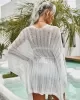 Shawl Long Sleeves Cover-Ups Swimsuit