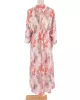 Long Sleeves Floral Printed Chiffon Cardigan Cover-Up Swimwear