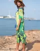 Printed Beach Vacation Cover-up