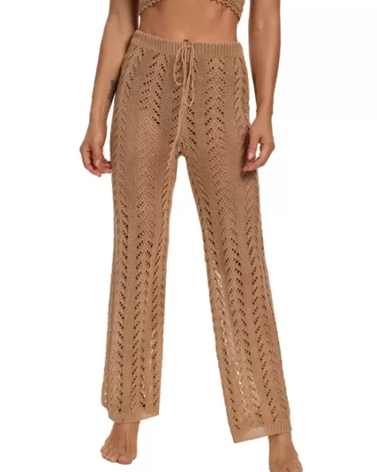 Sexy Crochetgo Hollow Beach Trousers Cover-Ups