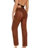 Sexy Crochetgo Hollow Beach Trousers Cover-Ups