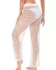 Sexy See-Through Crochetgo Hollow Beach Trousers Cover-Ups