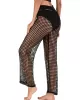 Sexy See-Through Crochetgo Hollow Beach Trousers Cover-Ups