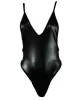 Sling Backless Deep V Collar Tight Fitting One-Piece Swimwear