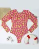 Long Sleeves Fruit Printed One-Piece Wetsuit