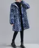 Vintage Ramie Cotton Printing Outerwear&Coat