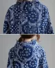 Vintage Ramie Cotton Printing Outerwear&Coat