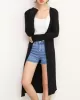 Casual Loose Long Sleeves Solid Color Outerwear