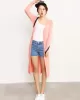 Casual Loose Long Sleeves Solid Color Outerwear