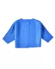 Casual Loose Half Sleeves Pleated Solid Color Outerwear