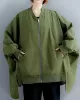 Original Solid Irregularity Flight Jacket