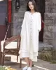 Soft White Ramie Cotton Linen Cover-up Cardigan