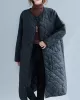 Original Solid Warm Thin Coat