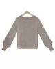 Casual Long Sleeves Solid Color V-Neck Sweater Tops