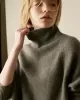 Warm Knitting High-neck Sweater