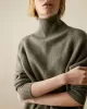 Warm Knitting High-neck Sweater