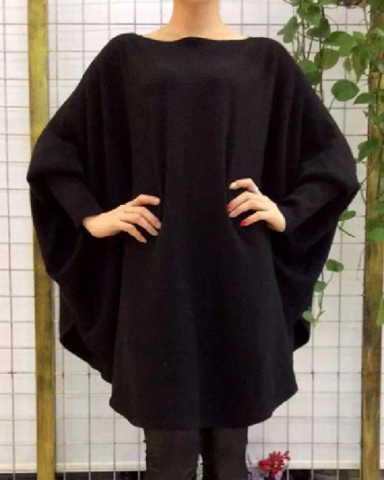 Loose Big Batwing Sweater