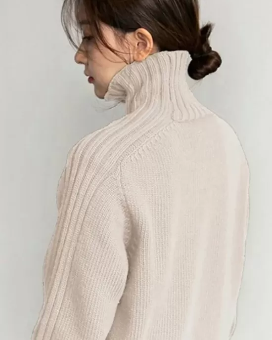 Simple Turtleneck Sweater