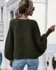 Casual Loose 6 Colors Off-The-Shoulder Long Sleeves Sweater Top