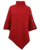 Casual 7 Colors High-Neck Sweater Cape