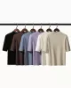 15 Colors Knitting Solid Color High-Neck Short Sleeves Pullover