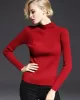 7 Colors Simple Knitting Solid Color High-Neck Sweater