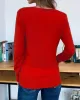 Simple Long Sleeves Buttoned Solid Color Sweater Cardigan Tops