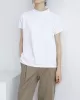 Casual Short Sleeves Loose Solid Color Stand Collar T-Shirts Tops