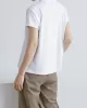 Casual Short Sleeves Loose Solid Color Stand Collar T-Shirts Tops