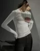 Simple Solid Color Round-Neck Long Sleeves T-Shirt