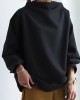 Casual Solid Color High-Neck Long Sleeves T-Shirt