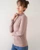 10 Colors Simple Solid Color Long Sleeves High-Neck T-Shirt Top