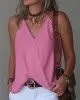 Solid Color Loose Sleeveless Spaghetti-Neck Vest Top