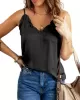 Casual Solid Color Falbala Camisole Vest Top