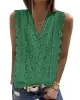 Original Lace Solid Color Loose Vest Top