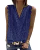 Original Lace Solid Color Loose Vest Top