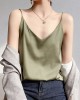 Simple Casual Solid Color Spaghetti-Neck Vest Top