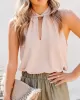 Stylish Selection Loose Solid Color Halter-Neck Vest Top