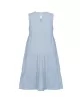 Casual Loose Sleeveless Split-Joint Solid Color Round-Neck Vest Top