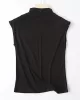 Simple Solid Color Sleeveless Casual High-Neck Vest