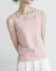 Casual Simple 6 Colors Square-Neck Sleeveless Vest