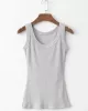 5 Colors Simple Solid Color Sleeveless Vest Top